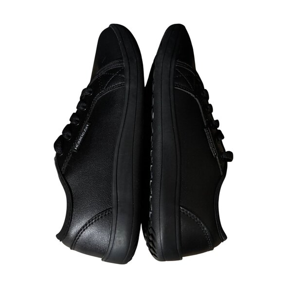 HOBIBEAR Minimalist Wide Toe Zero Drop Leather Shoes Sz 37 EU  6 US Womens Black - Picture 4 of 9